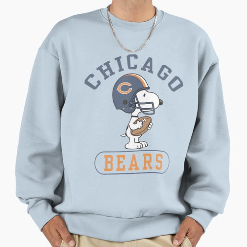 Chicago Bears Game Day Snoopy Inspired M Sweatshirt - Trendy Graphic Unisex - T-Shirt, Sweatshirt, Hoodie