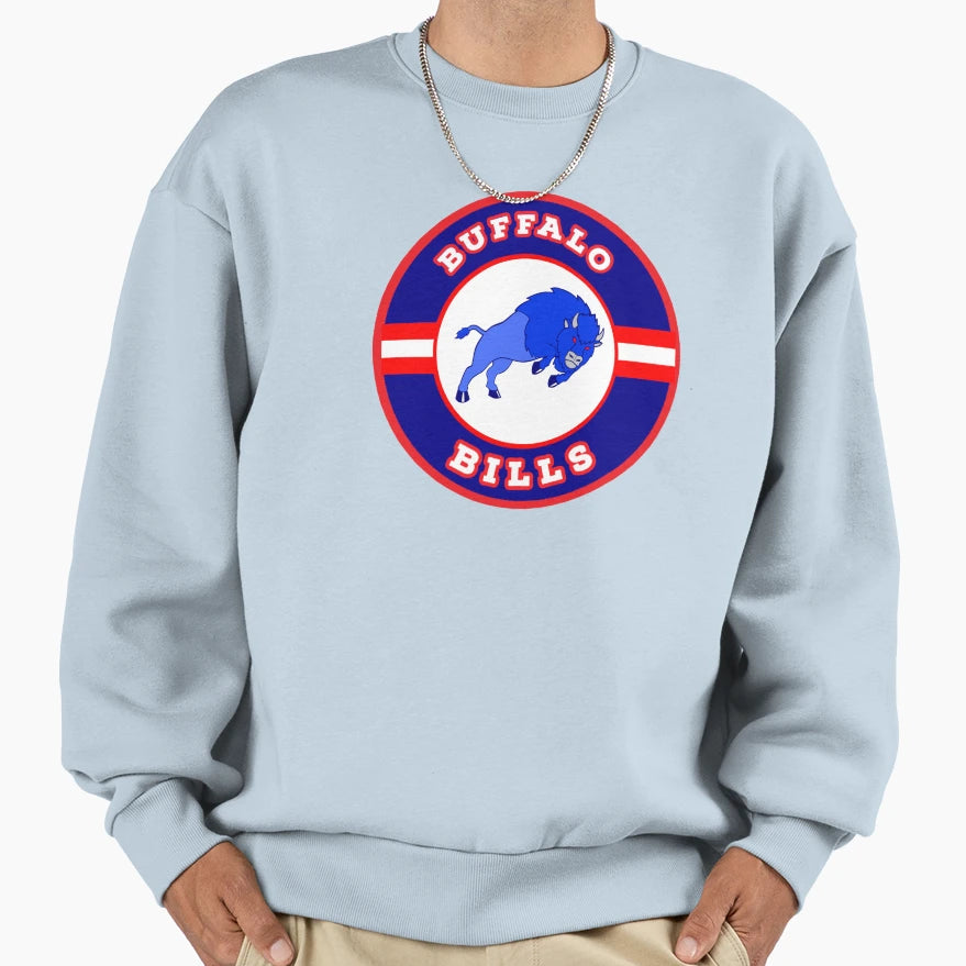 Bison Sweatshirt - Casual Everyday Wear Unisex - T-Shirt, Sweatshirt, Hoodie