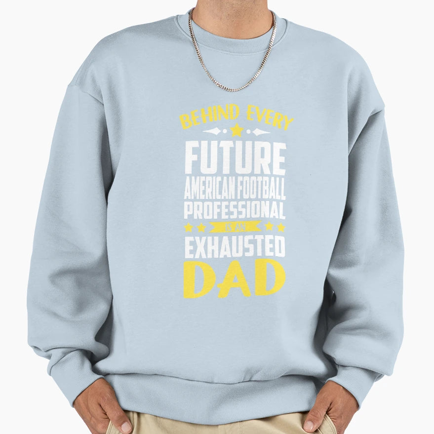 Professional American Football Sweatshirt - Aesthetic Graphic for Adults - T-Shirt, Sweatshirt, Hoodie