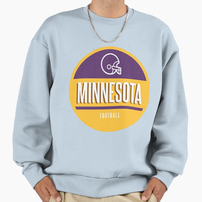 Art Minnesota Vikings Sweatshirt - Graphic Print Unisex - T-Shirt, Sweatshirt, Hoodie