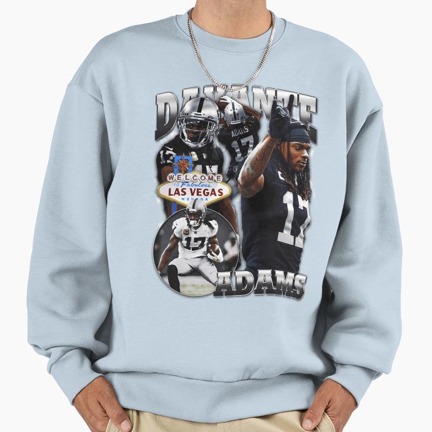 DA Las Vegas Tribute Collage Sweatshirt - Minimalist Print for Adults - T-Shirt, Sweatshirt, Hoodie