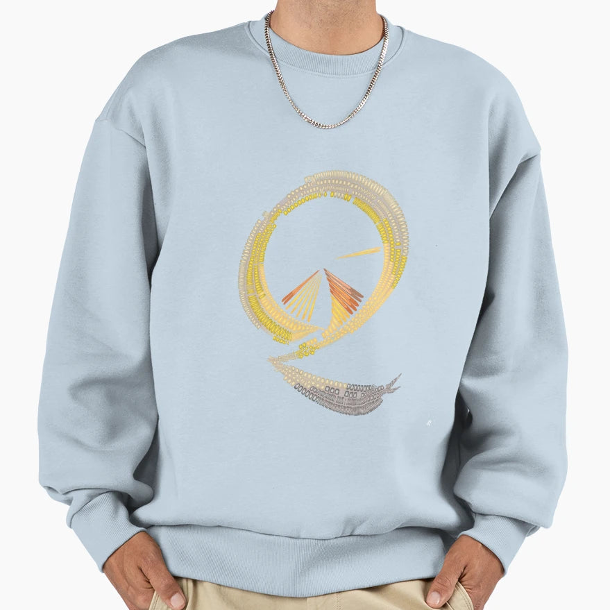 Dragon Letters Q Sweatshirt - Novelty Apparel Men Women - T-Shirt, Sweatshirt, Hoodie