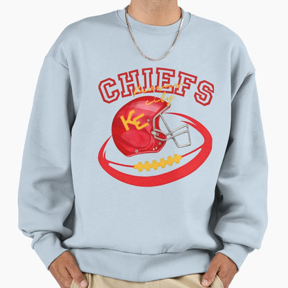 Art Kansas City Chiefs Sweatshirt - Casual Everyday Wear Unisex - T-Shirt, Sweatshirt, Hoodie