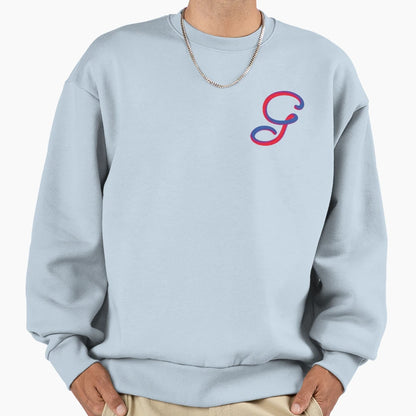 G Letter Name Sweatshirt - Minimalist Print Men Women - T-Shirt, Sweatshirt, Hoodie
