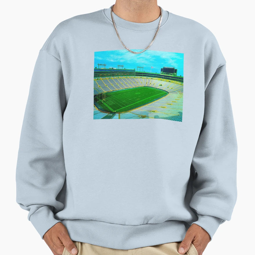 Lambeau Field Green Bay Sweatshirt - Fun Novelty Design Men Women - T-Shirt, Sweatshirt, Hoodie