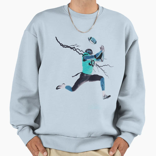 Football Player T-Shirt - Custom Art Print Men Women - T-Shirt, Sweatshirt, Hoodie