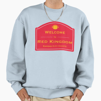 Welcome To Red Kingdom Kansas City Sweatshirt - Trendy Graphic Men Women - T-Shirt, Sweatshirt, Hoodie