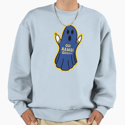 Ghost Los Angeles Rams Sweatshirt - Unique Graphic for Adults - T-Shirt, Sweatshirt, Hoodie