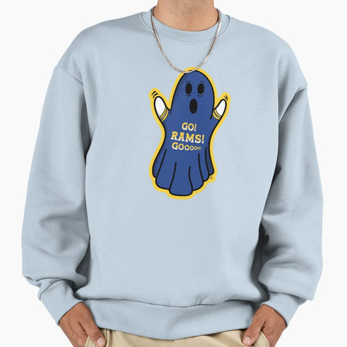 Ghost Los Angeles Rams Sweatshirt - Unique Graphic for Adults - T-Shirt, Sweatshirt, Hoodie