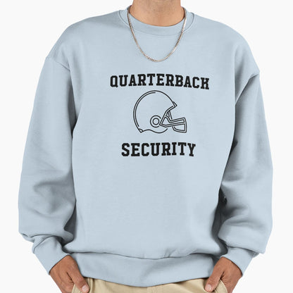 Quaterback Security Sweatshirt - Unique Graphic Men Women - T-Shirt, Sweatshirt, Hoodie