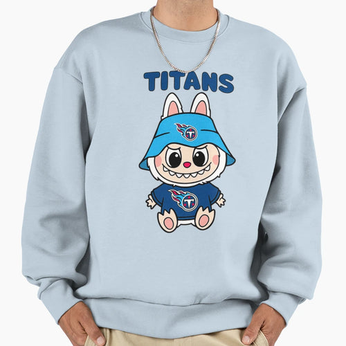 Tennessee Titans Mascot Cartoon Sweatshirt - Trendy Graphic Men Women - T-Shirt, Sweatshirt, Hoodie