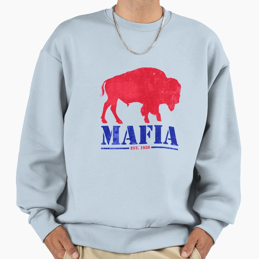 Bills Mafia Png T-Shirt - Minimalist Print Unisex - T-Shirt, Sweatshirt, Hoodie