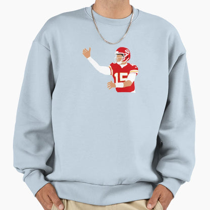 PM Chiefs No Pass Sweatshirt - Minimalist Print for Adults - T-Shirt, Sweatshirt, Hoodie