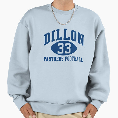 Dillon Panthers Football 33 Sweatshirt - Custom Art Print Unisex - T-Shirt, Sweatshirt, Hoodie