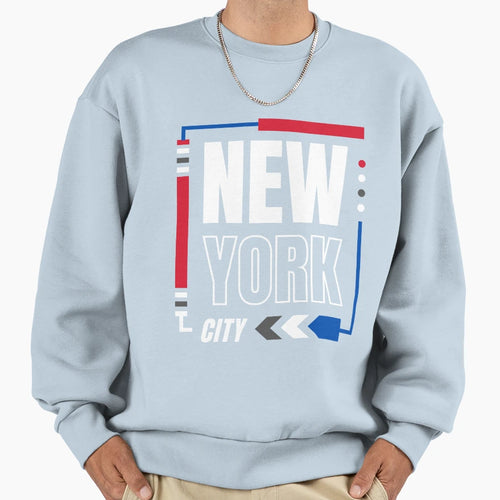 New York Sweatshirt - Trendy Graphic Unisex - T-Shirt, Sweatshirt, Hoodie