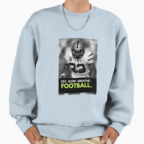 American Football Player Sweatshirt - Novelty Apparel Men Women - T-Shirt, Sweatshirt, Hoodie
