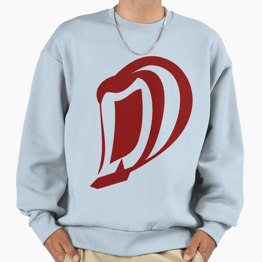 Simple Letter D Logo Sweatshirt - Trendy Graphic Unisex - T-Shirt, Sweatshirt, Hoodie