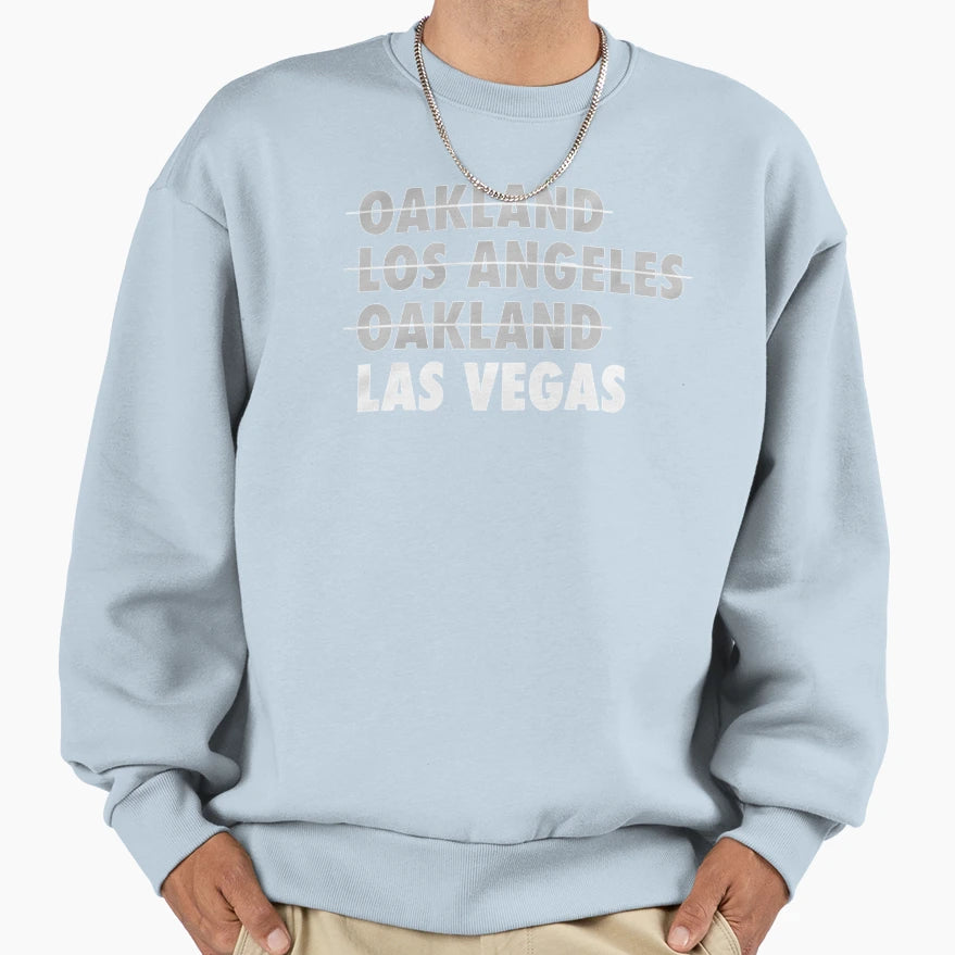 Raiders Cities Sweatshirt - Fun Novelty Design for Adults - T-Shirt, Sweatshirt, Hoodie