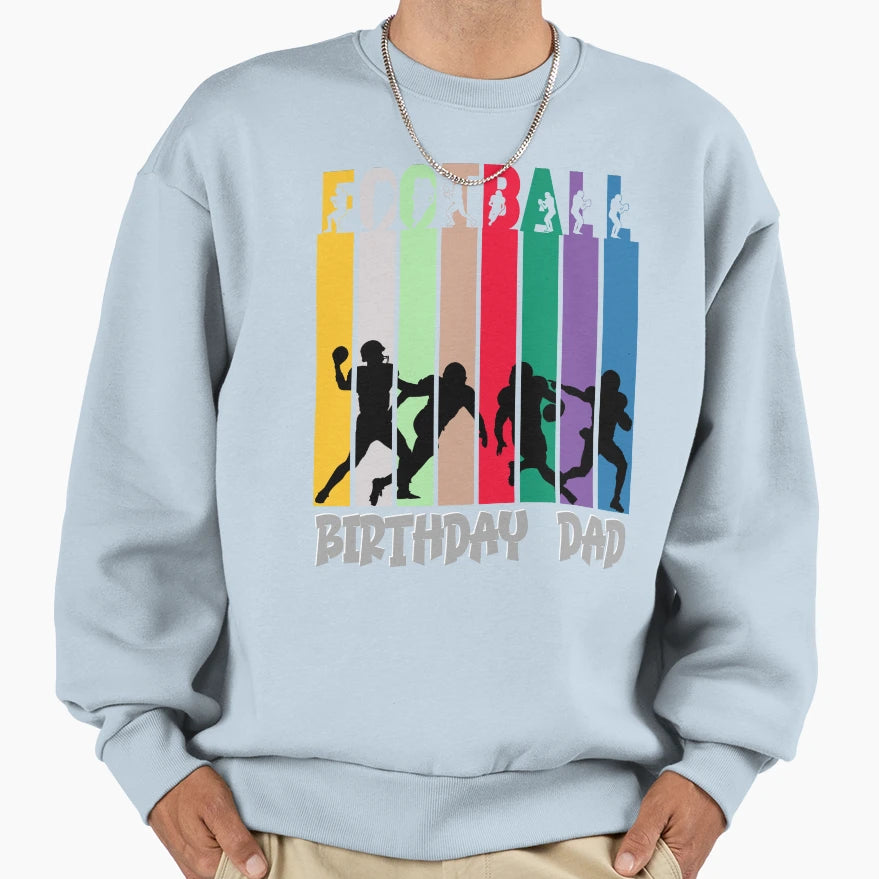 American Football Theme Football Sweatshirt - Unique Graphic for Adults - T-Shirt, Sweatshirt, Hoodie
