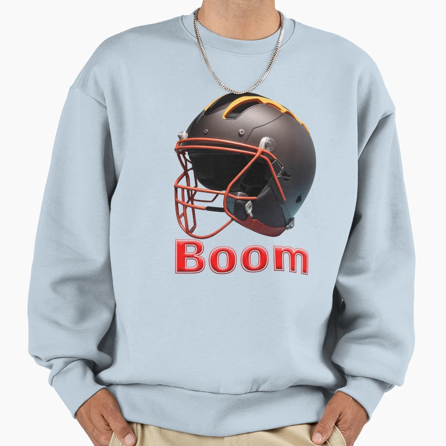 Boom Commanders Sweatshirt - Minimalist Print for Adults - T-Shirt, Sweatshirt, Hoodie
