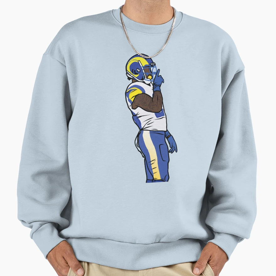 Kyren Williams Shhh Sweatshirt - Custom Art Print for Adults - T-Shirt, Sweatshirt, Hoodie