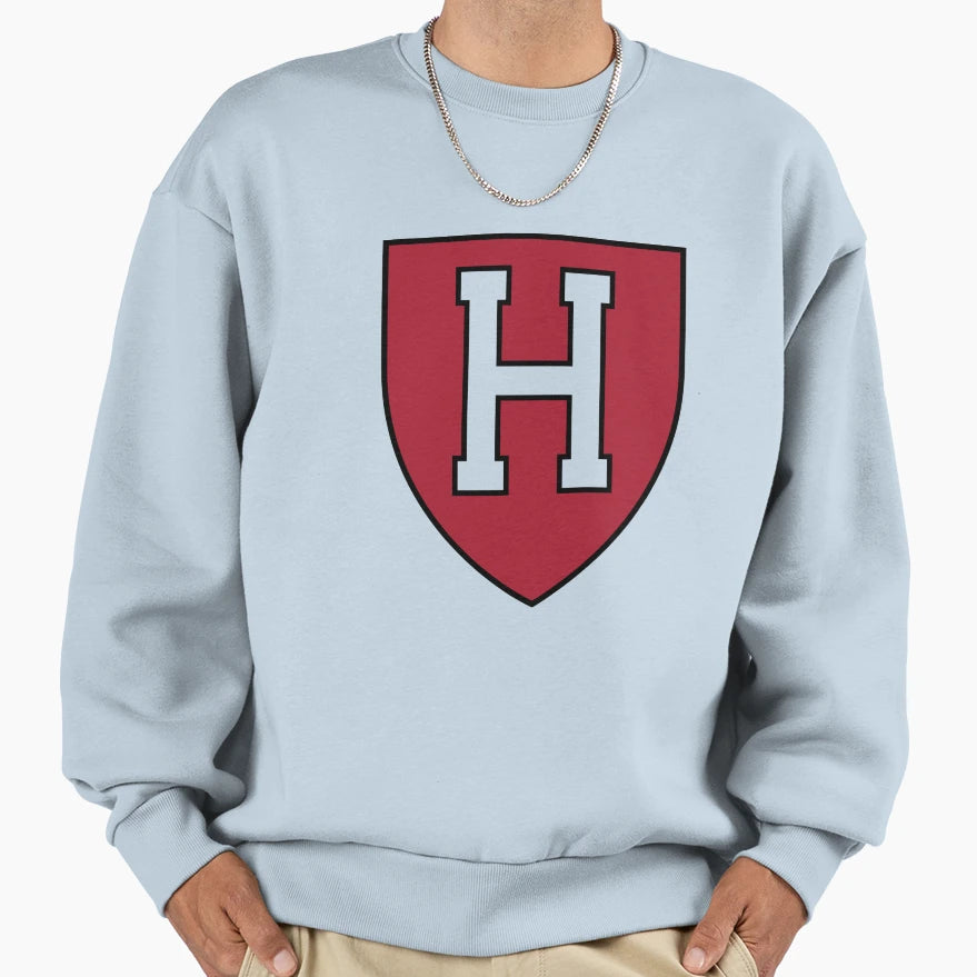 Academic Shield Logo University Sweatshirt - Aesthetic Graphic Men Women - T-Shirt, Sweatshirt, Hoodie