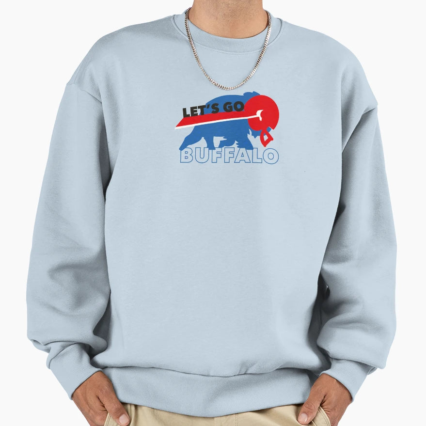 Og Buffalo Sweatshirt - Casual Everyday Wear Unisex - T-Shirt, Sweatshirt, Hoodie