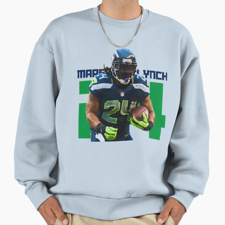 Marshawn Lynch Tariik 275 Sweatshirt - Novelty Apparel for Adults - T-Shirt, Sweatshirt, Hoodie