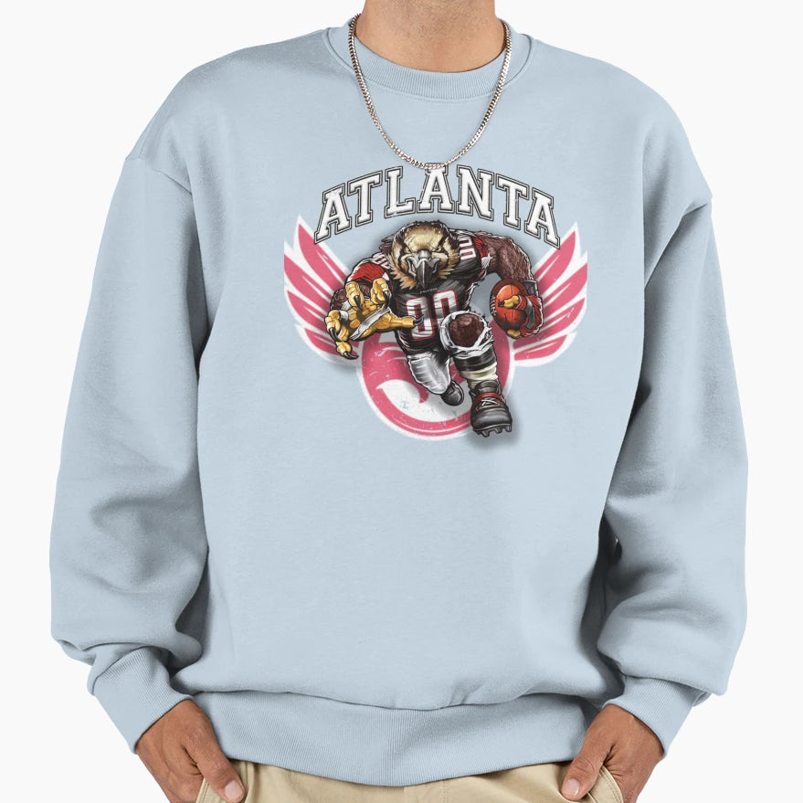 Atlanta Football Detroit Football Sweatshirt - Casual Everyday Wear Unisex - T-Shirt, Sweatshirt, Hoodie