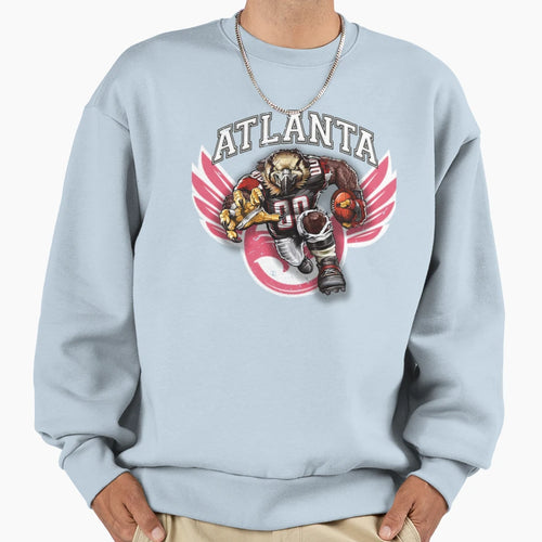 Atlanta Football Detroit Football Sweatshirt - Casual Everyday Wear Unisex - T-Shirt, Sweatshirt, Hoodie