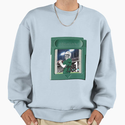 Football New York Green Sweatshirt - Aesthetic Graphic for Adults - T-Shirt, Sweatshirt, Hoodie