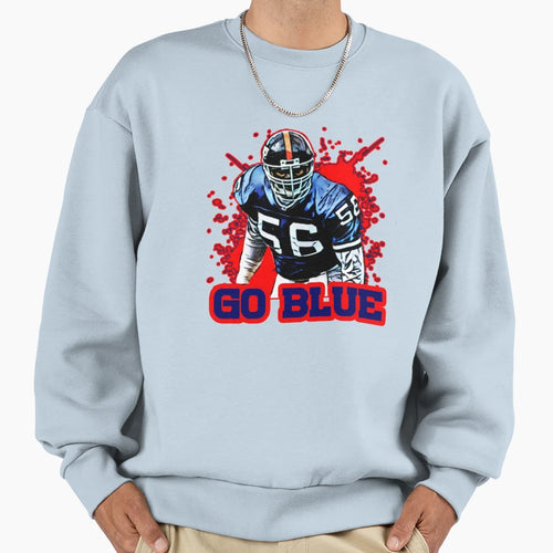Go Blue And Wrecking Crew Meadowlands T-Shirt - Minimalist Print Men Women - T-Shirt, Sweatshirt, Hoodie