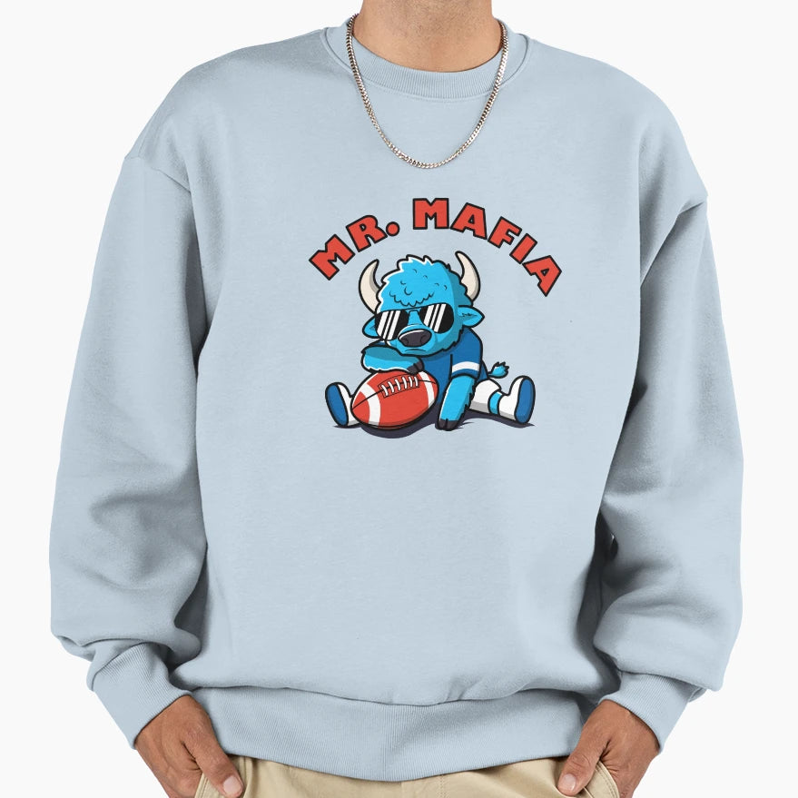 Mr Mafia Sweatshirt - Custom Art Print for Adults - T-Shirt, Sweatshirt, Hoodie