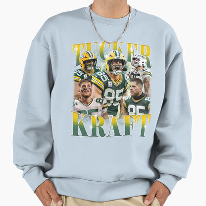 Tucker Kraft Football Sweatshirt - Custom Art Print Unisex - T-Shirt, Sweatshirt, Hoodie
