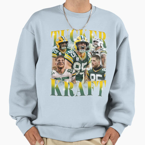 Tucker Kraft Football Sweatshirt - Custom Art Print Unisex - T-Shirt, Sweatshirt, Hoodie