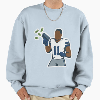 Dallas Cowboys MP Making It Rain Sweatshirt - Streetwear Style Men Women - T-Shirt, Sweatshirt, Hoodie