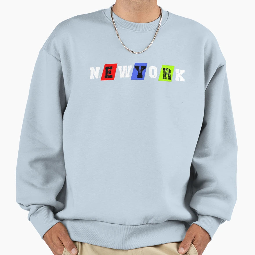 New York Sweatshirt - Custom Art Print Men Women - T-Shirt, Sweatshirt, Hoodie
