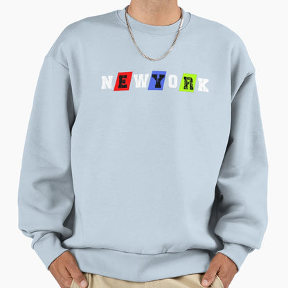 New York Sweatshirt - Custom Art Print Men Women - T-Shirt, Sweatshirt, Hoodie