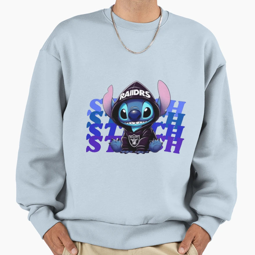 Stitch Sweatshirt - Casual Everyday Wear for Adults - T-Shirt, Sweatshirt, Hoodie