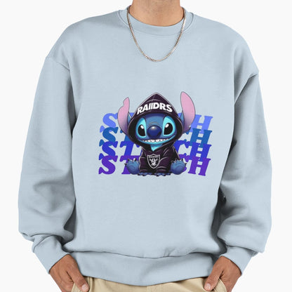 Stitch Sweatshirt - Casual Everyday Wear for Adults - T-Shirt, Sweatshirt, Hoodie