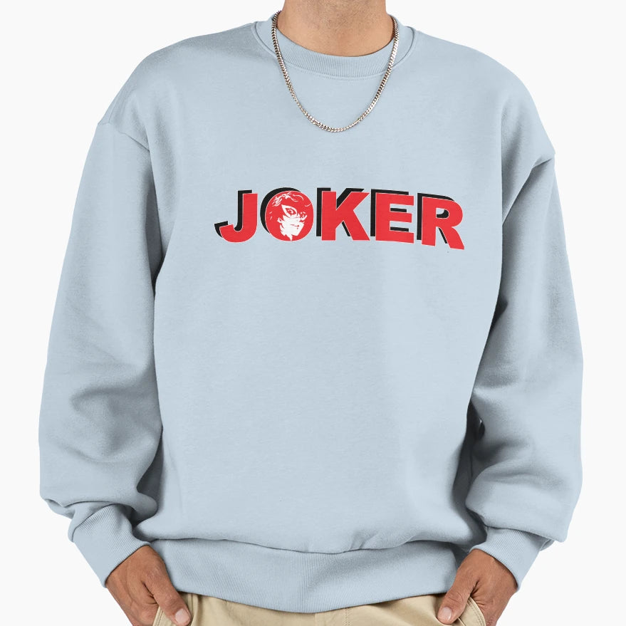 Joker Sweatshirt - Aesthetic Graphic Men Women - T-Shirt, Sweatshirt, Hoodie