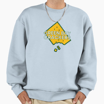 Green Bay Crackers Sweatshirt - Minimalist Print Men Women - T-Shirt, Sweatshirt, Hoodie