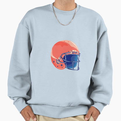 American Football Helmet Wpa Sweatshirt - Custom Art Print Men Women - T-Shirt, Sweatshirt, Hoodie