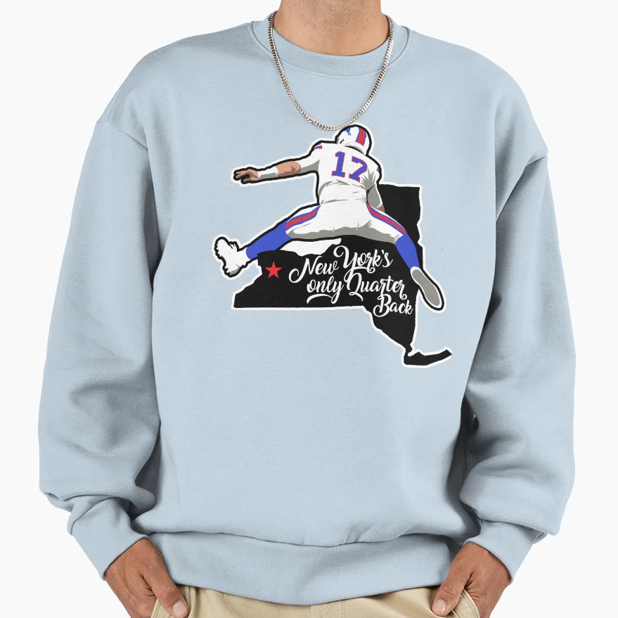JA New Yorks Only Quarterback Sweatshirt - Casual Everyday Wear Unisex - T-Shirt, Sweatshirt, Hoodie