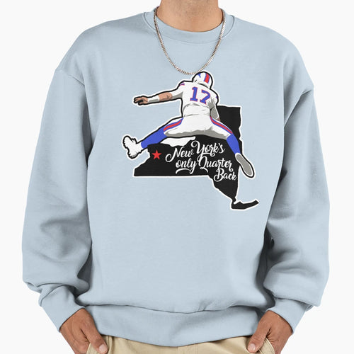JA New Yorks Only Quarterback Sweatshirt - Casual Everyday Wear Unisex - T-Shirt, Sweatshirt, Hoodie