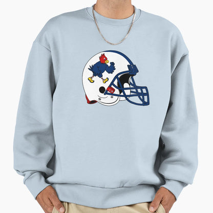 Jhks Helmet Sweatshirt - Trendy Graphic Men Women - T-Shirt, Sweatshirt, Hoodie