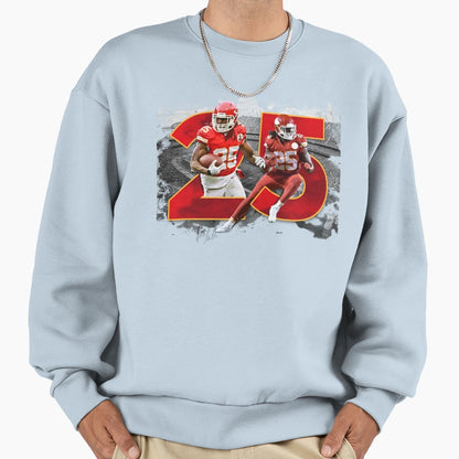 Jamaal Charles Kansas City Chiefs Sweatshirt - Casual Everyday Wear Unisex - T-Shirt, Sweatshirt, Hoodie
