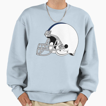 Football Helmet Sweatshirt - Custom Art Print Men Women - T-Shirt, Sweatshirt, Hoodie