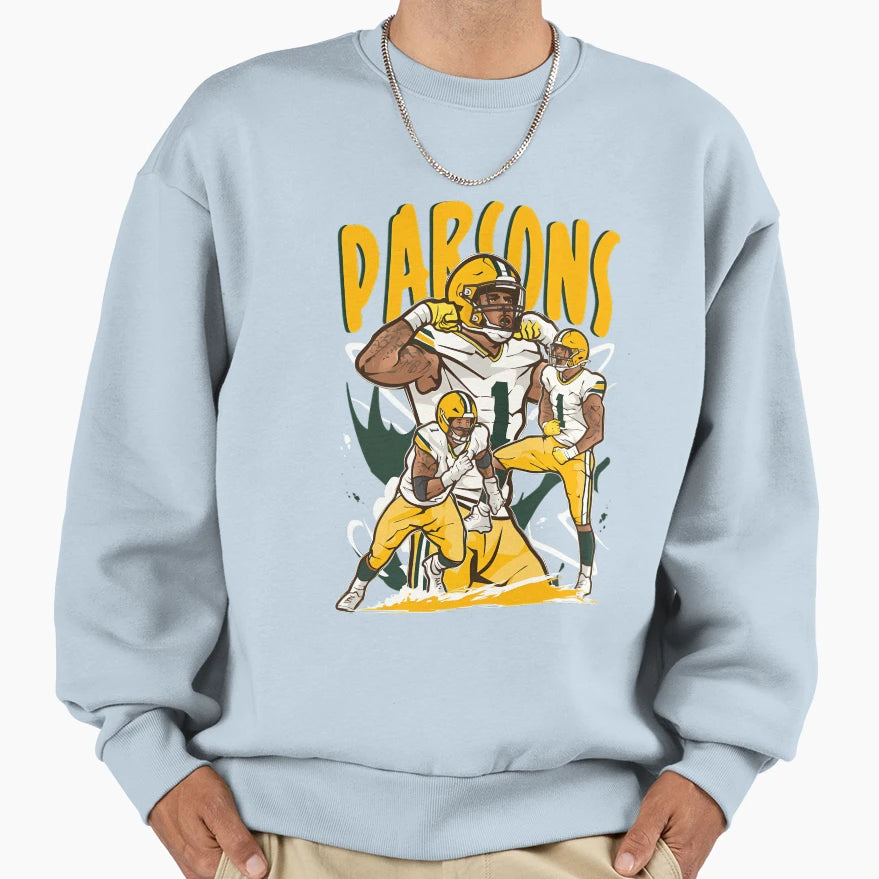MP Green Bay Cartoon Sweatshirt - Streetwear Style Unisex - T-Shirt, Sweatshirt, Hoodie