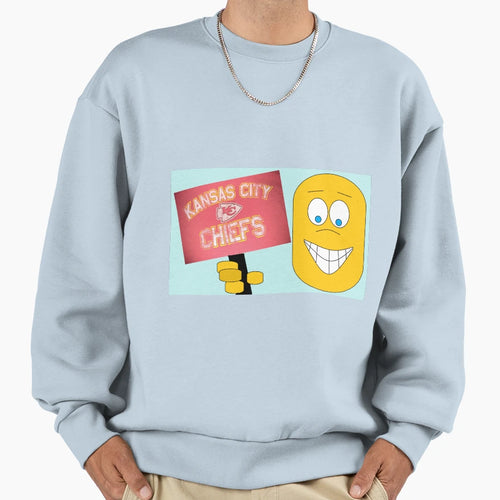 Fun Kansas City Chief Fan Sweatshirt - Casual Everyday Wear for Adults - T-Shirt, Sweatshirt, Hoodie